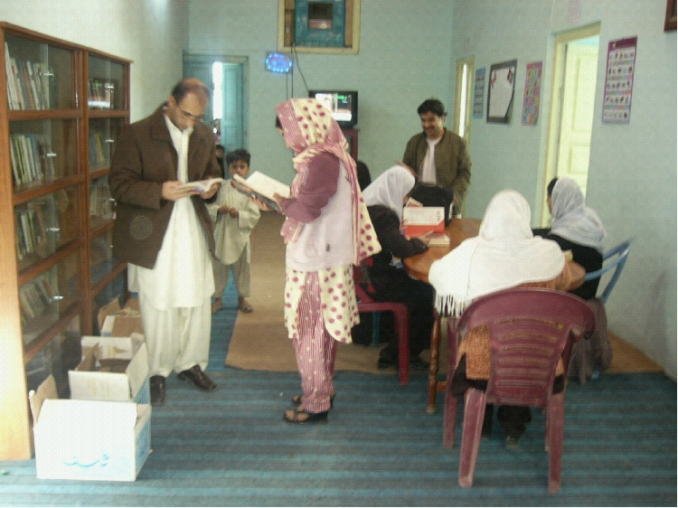 Books donated by PRT