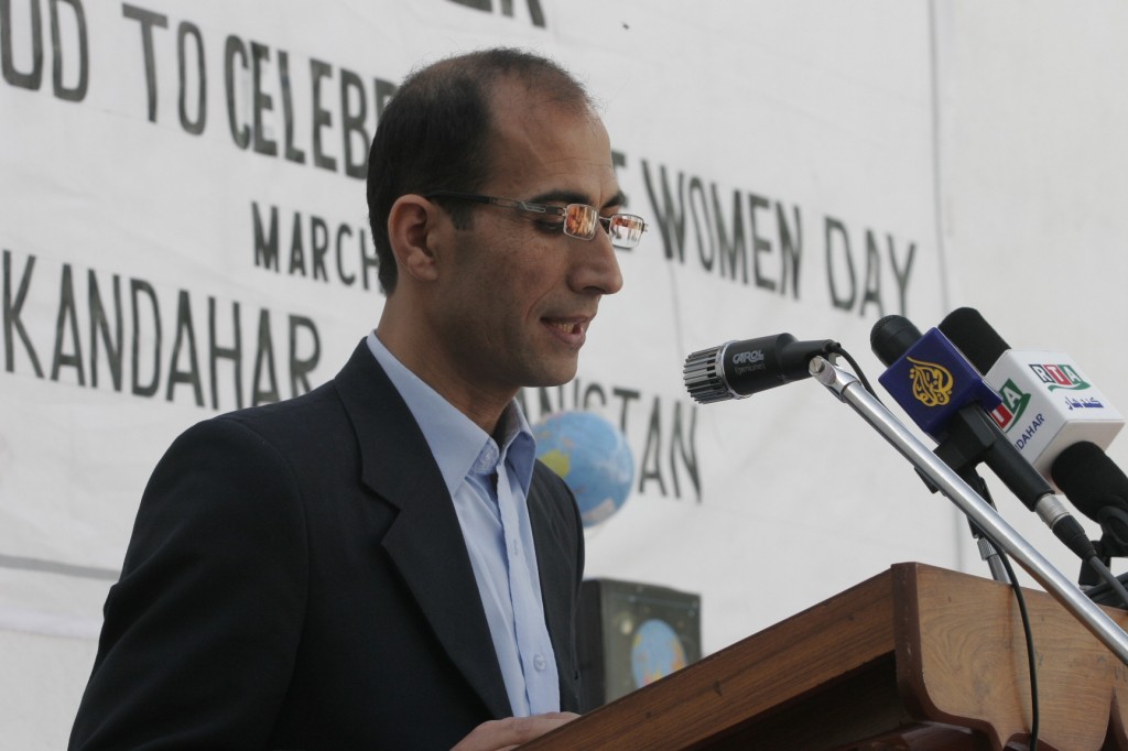 Ehsan Ullah Ehsan Ullah delivers a speech at the ACCC's International Women's Day ceremonies