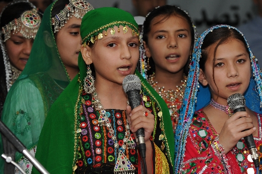 Afghan Girls Sing at the ACCC Graduation