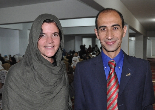 ACCC Director Ehsanullah Ehsan and CIDA Development Officer Karine Landry ACCC Director Ehsanullah Ehsan and CIDA Development Officer Karine Landry