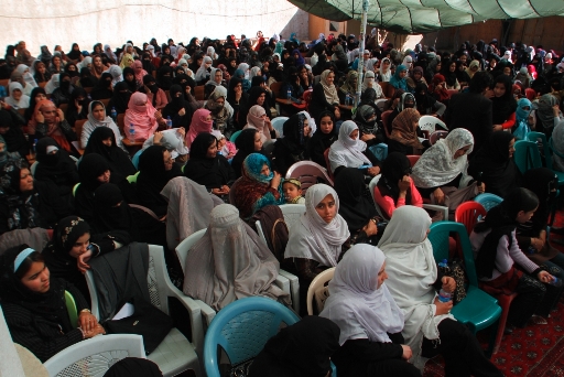 Women attending IWD at ACCC